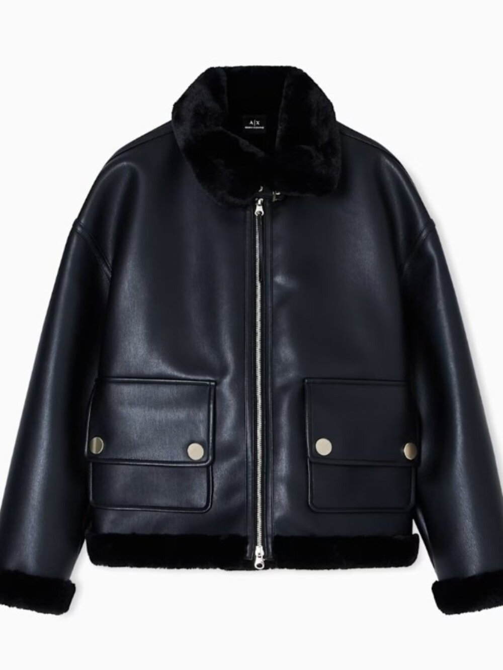 Women's Armani Exchange Faux Shearling Jacket